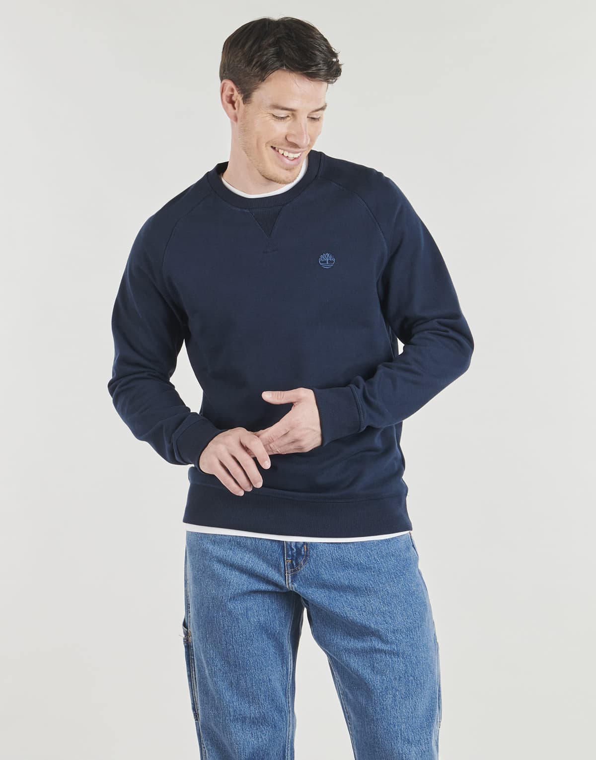 Men's Sports T-Shirts Timberland Blue