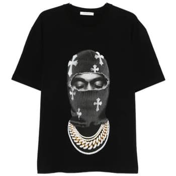 T-shirt με κοντά μανίκια Ih Nom Uh Nit T-SHIRT NUS26217 BLACK