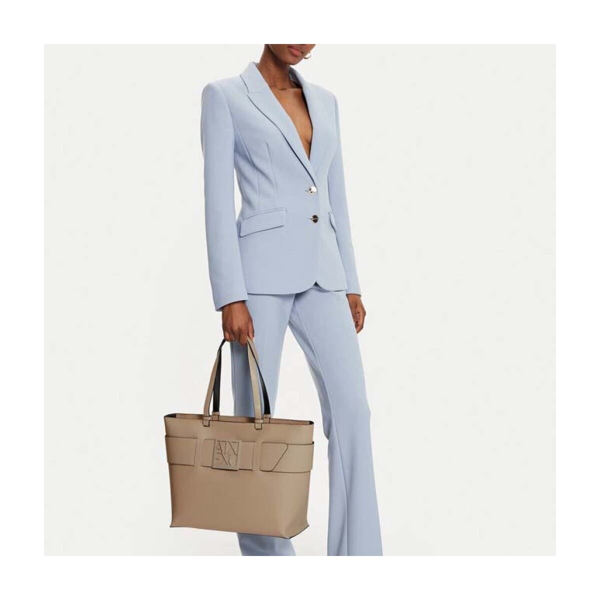 Women's Tote Bags EAX Beige