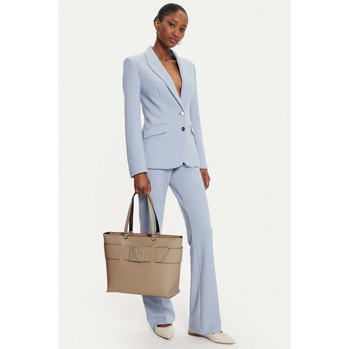 Women's Tote Bags EAX Beige