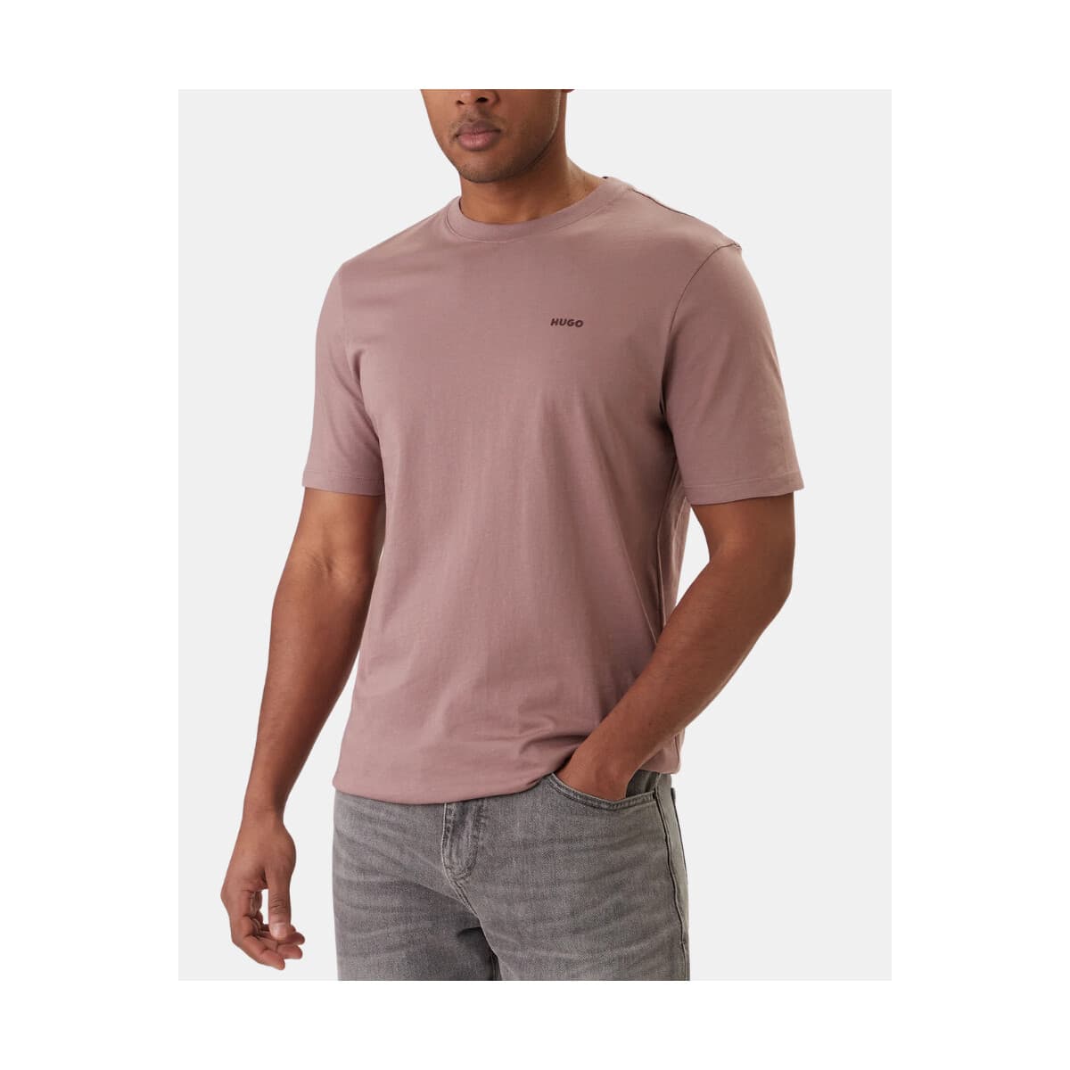Men's T-Shirts HUGO Brown