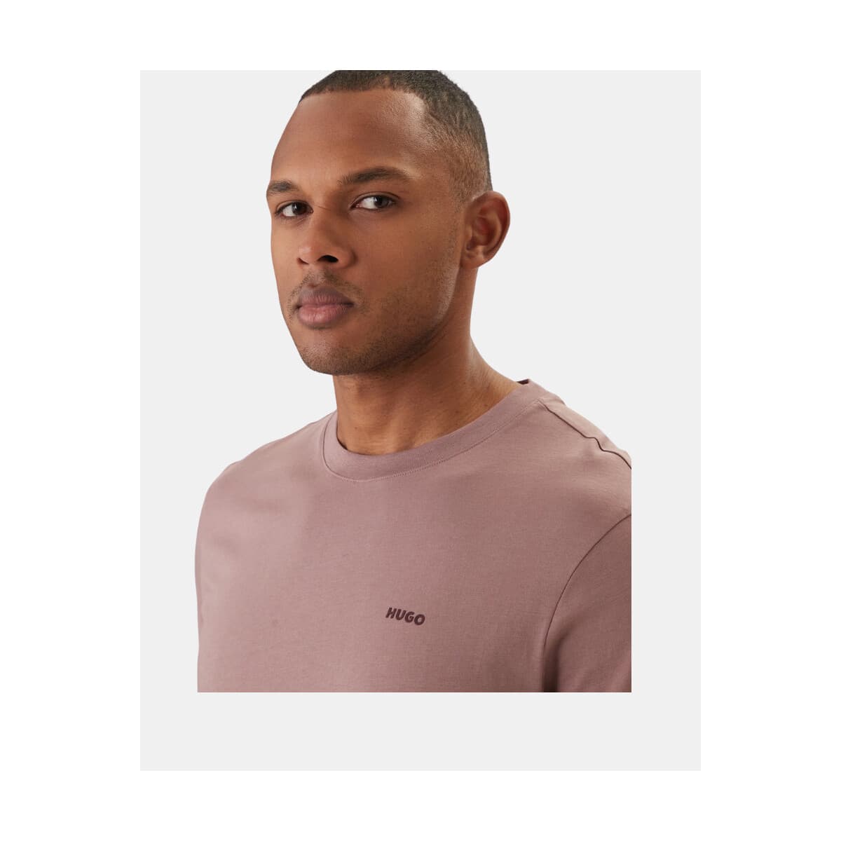 Men's T-Shirts HUGO Brown