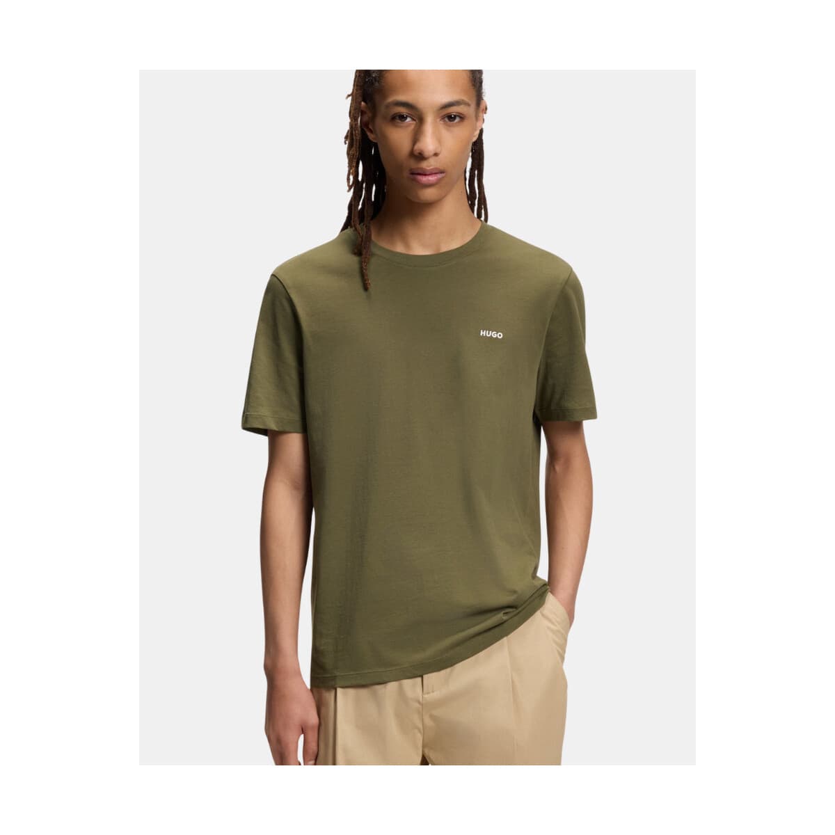 Men's T-Shirts HUGO Green