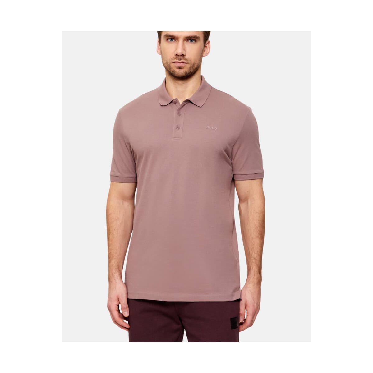 Men's T-Shirts HUGO Brown