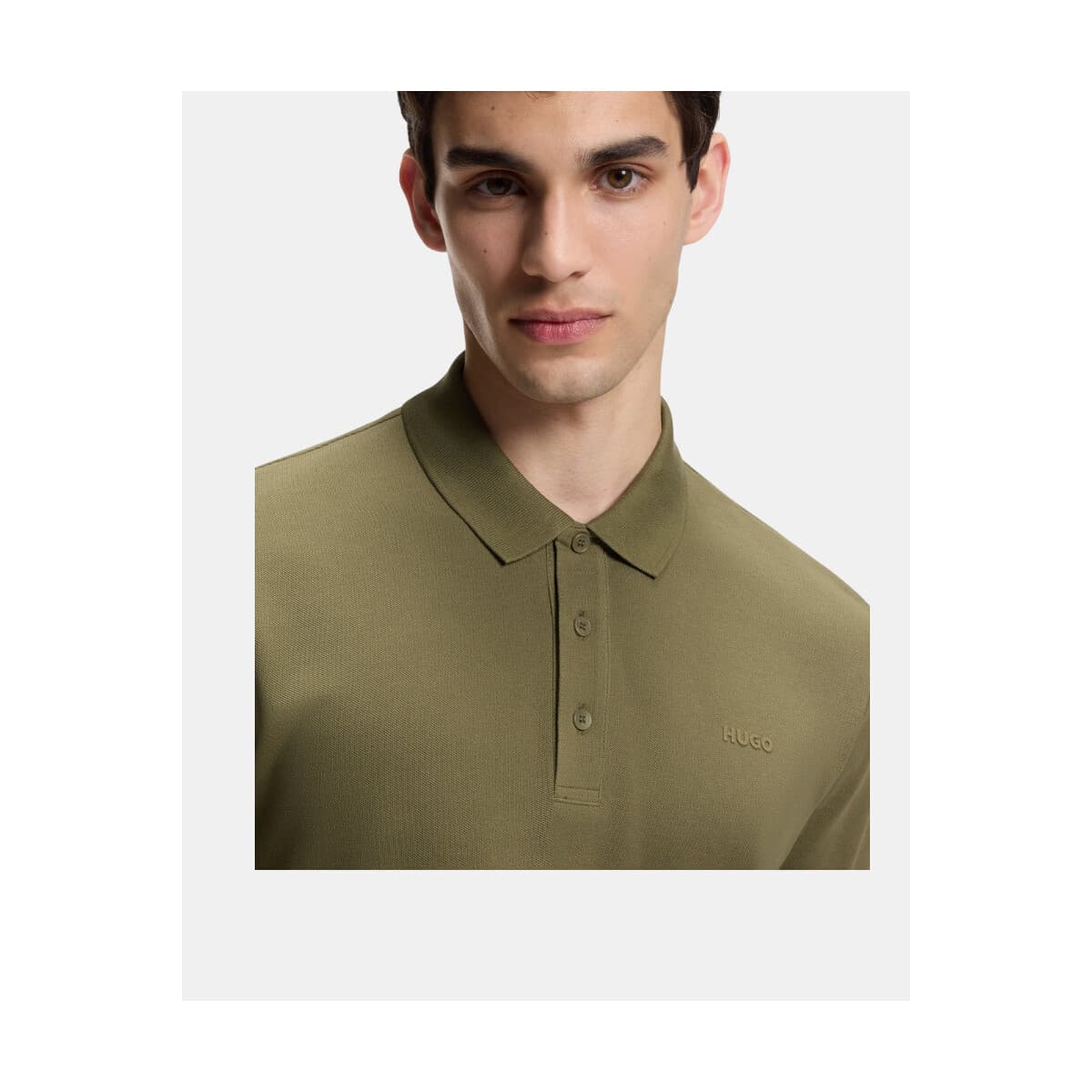 Men's Polo Shirts HUGO Green