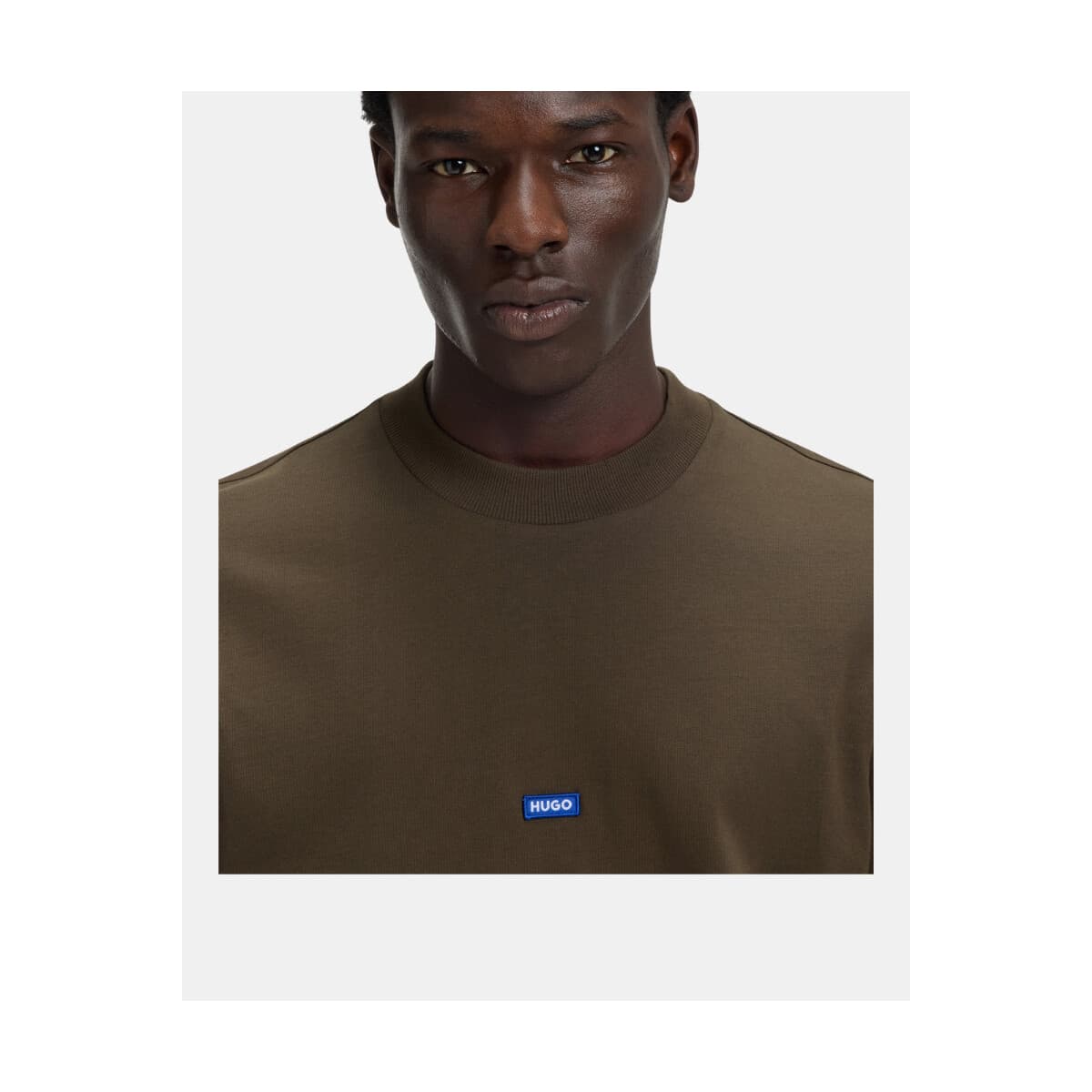 Men's T-Shirts HUGO Brown