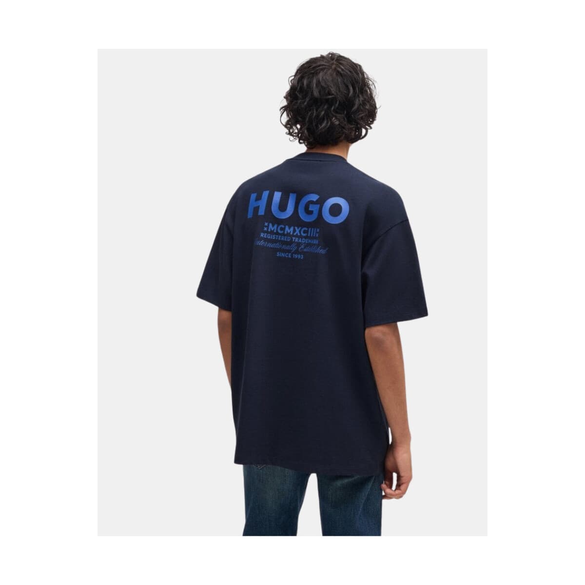 Men's T-Shirts HUGO Blue
