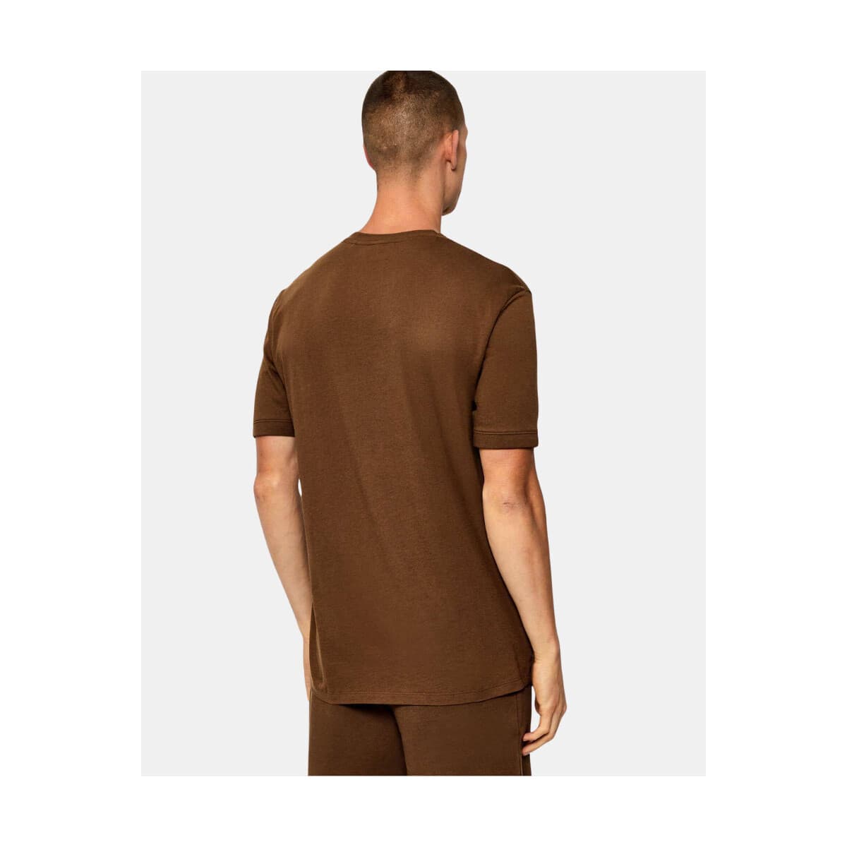 Men's T-Shirts HUGO Brown