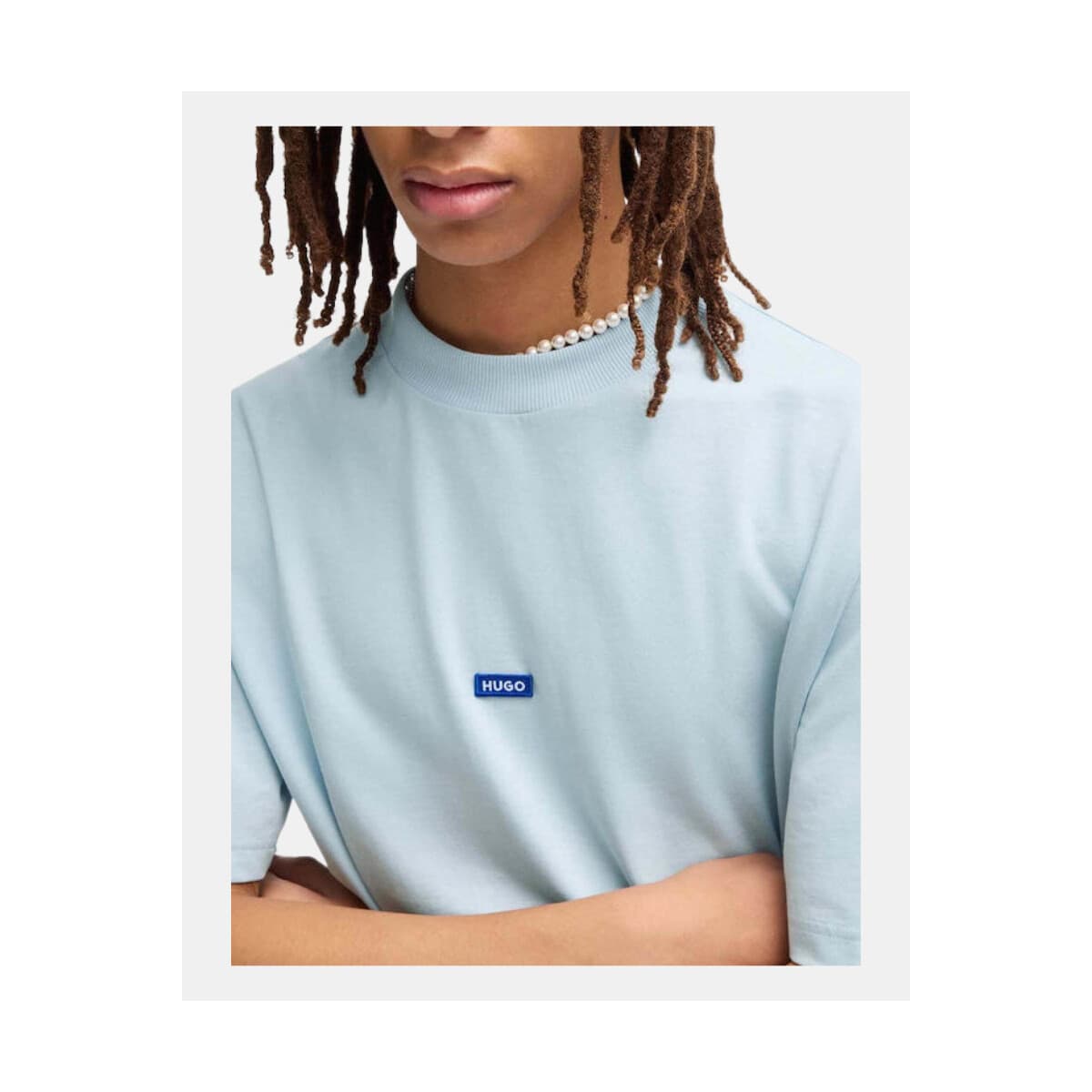 Men's T-Shirts HUGO Blue