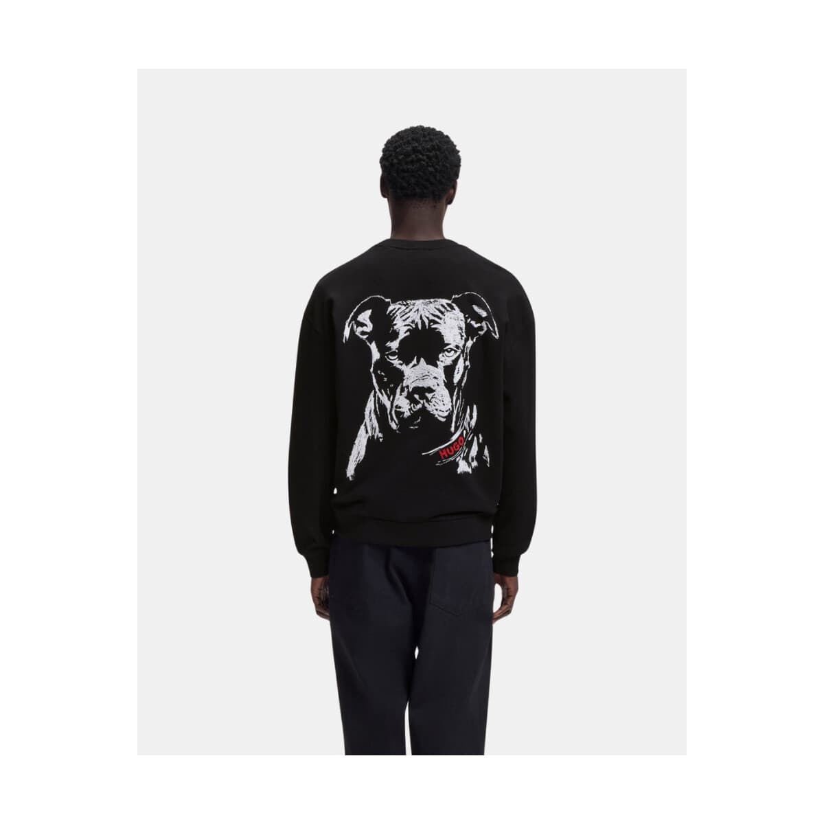 Men's Sports T-Shirts HUGO Black