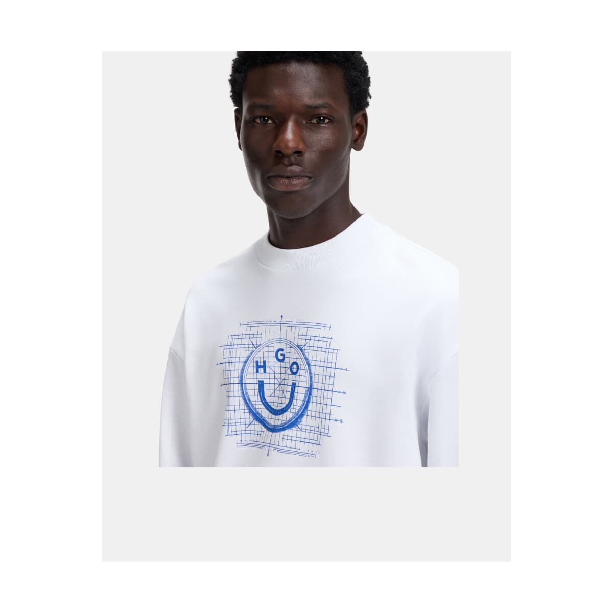 Men's Sports T-Shirts HUGO White