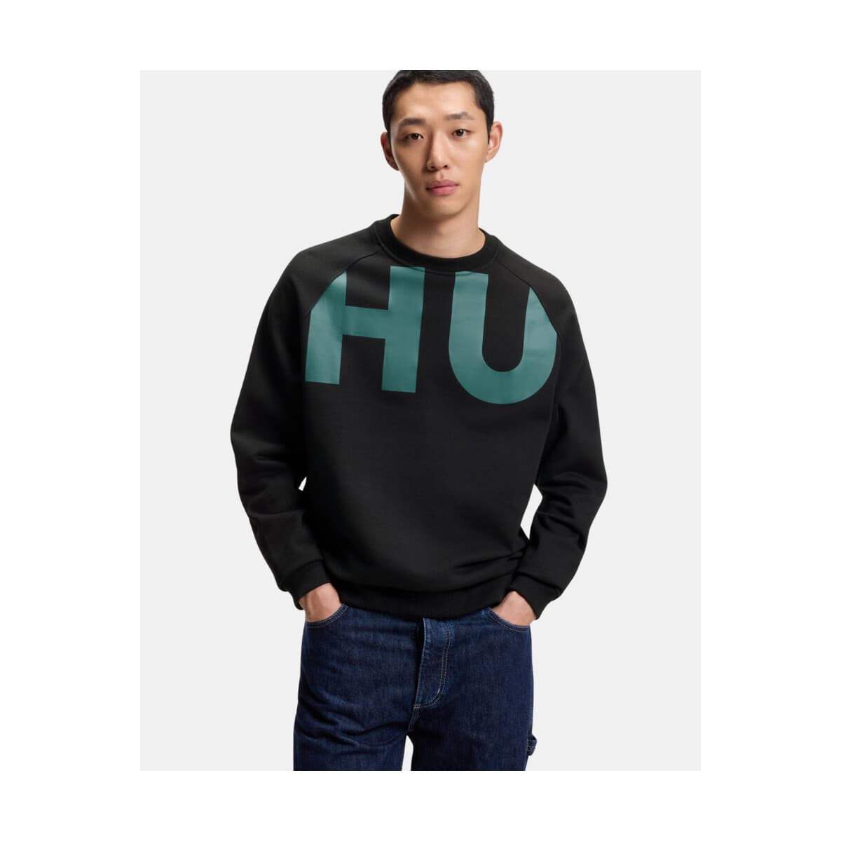 Men's Sports T-Shirts HUGO Black