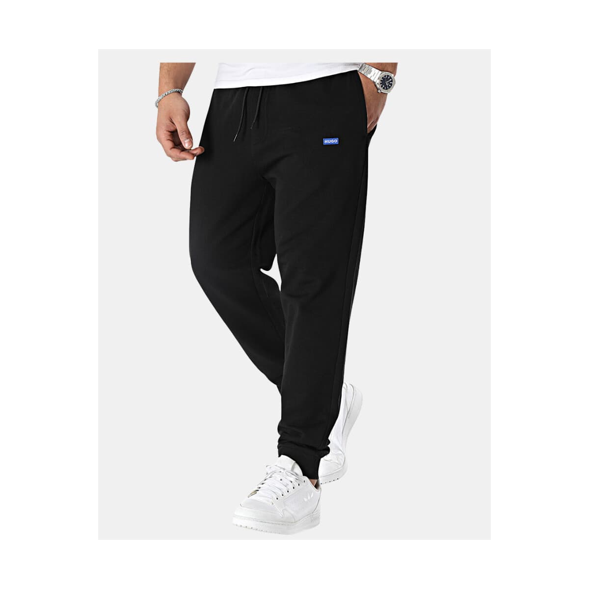 Men's Pants HUGO Black