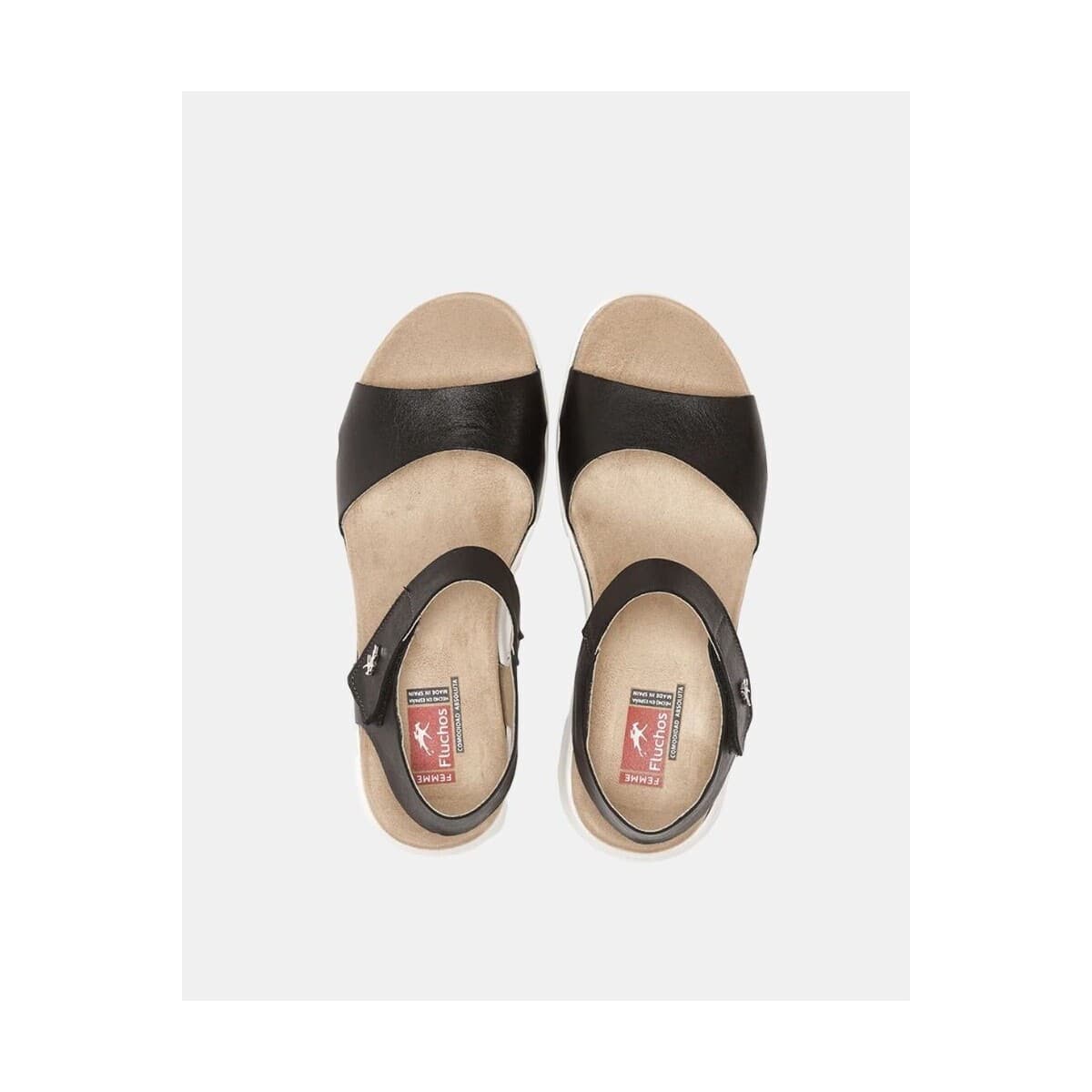Women's Platforms Fluchos Black