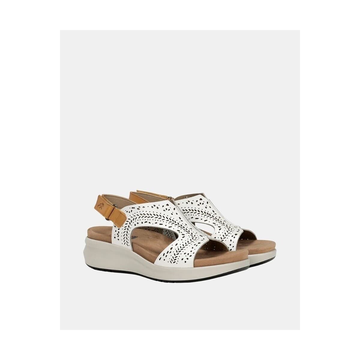 Women's Platforms Fluchos White