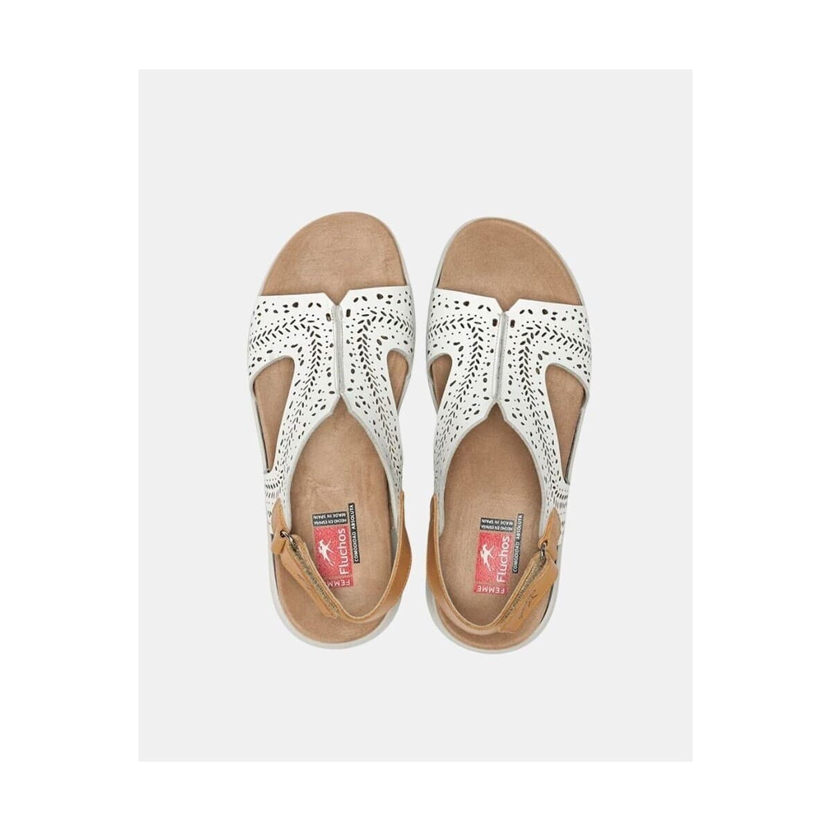 Women's Platforms Fluchos White