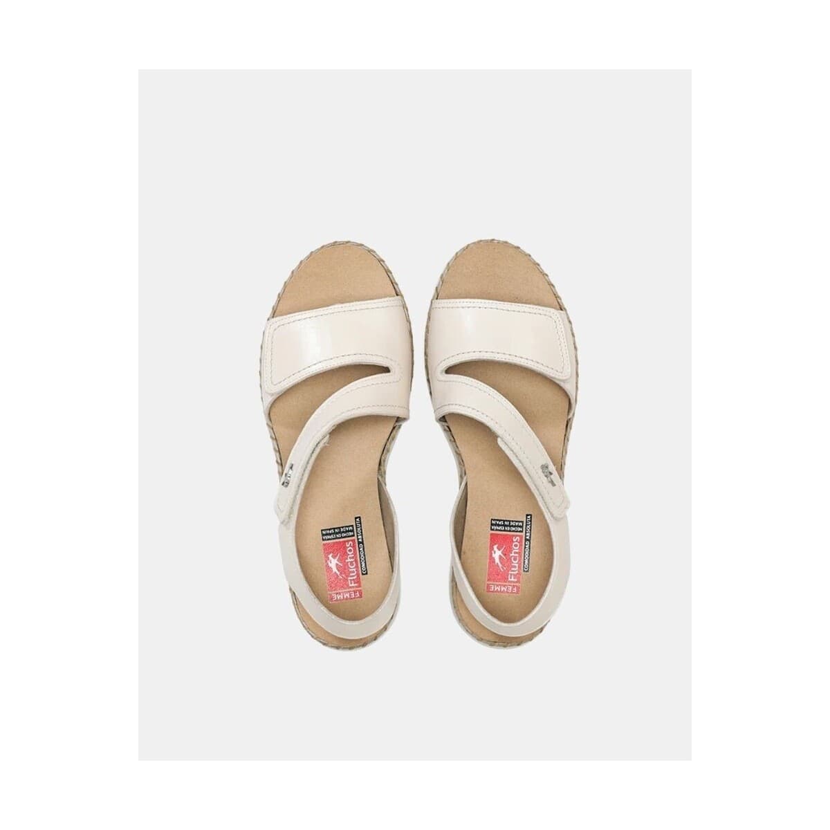 Women's Platforms Fluchos White