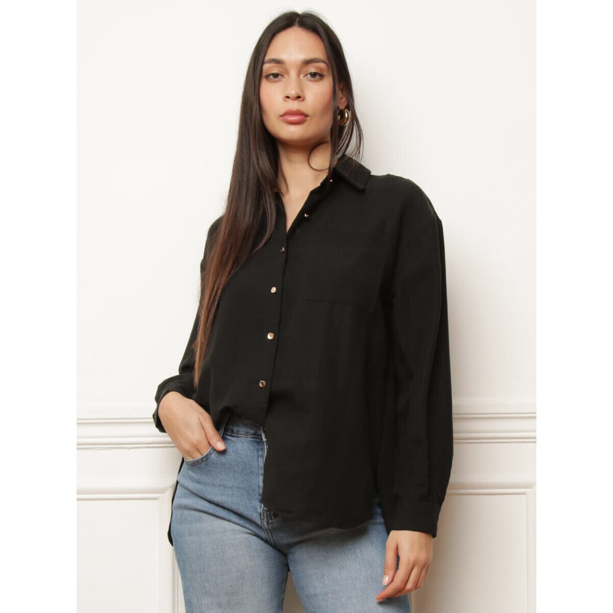 Women's Shirts La Modeuse Black