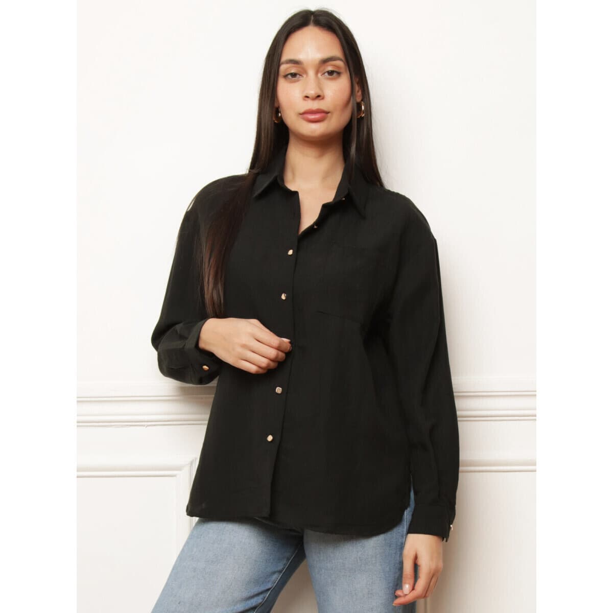 Women's Shirts La Modeuse Black
