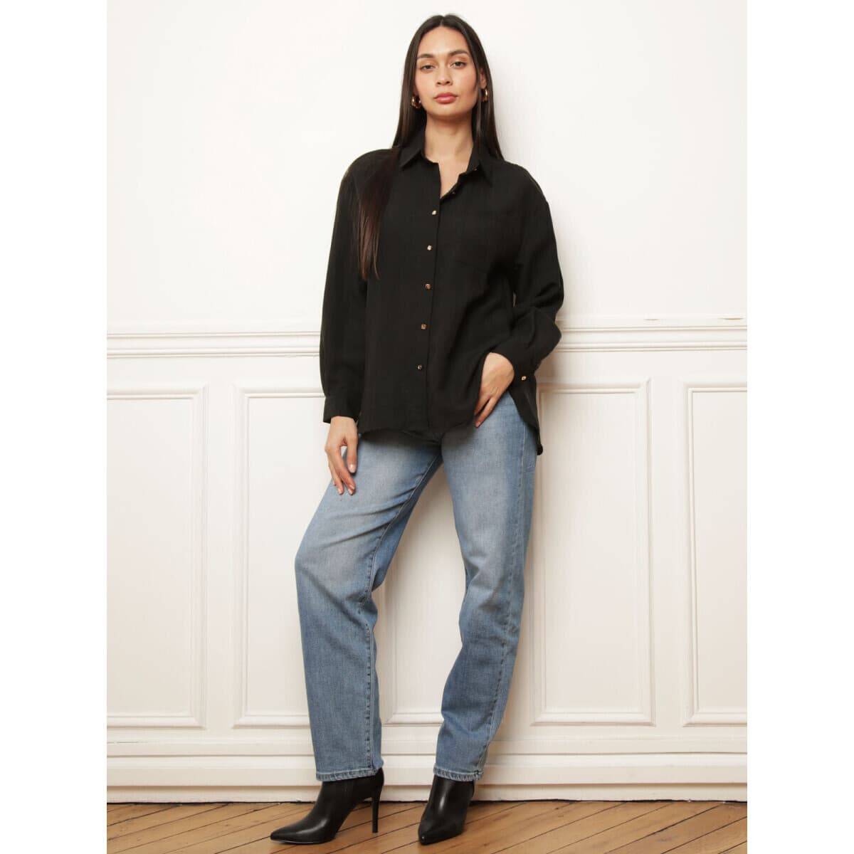 Women's Shirts La Modeuse Black