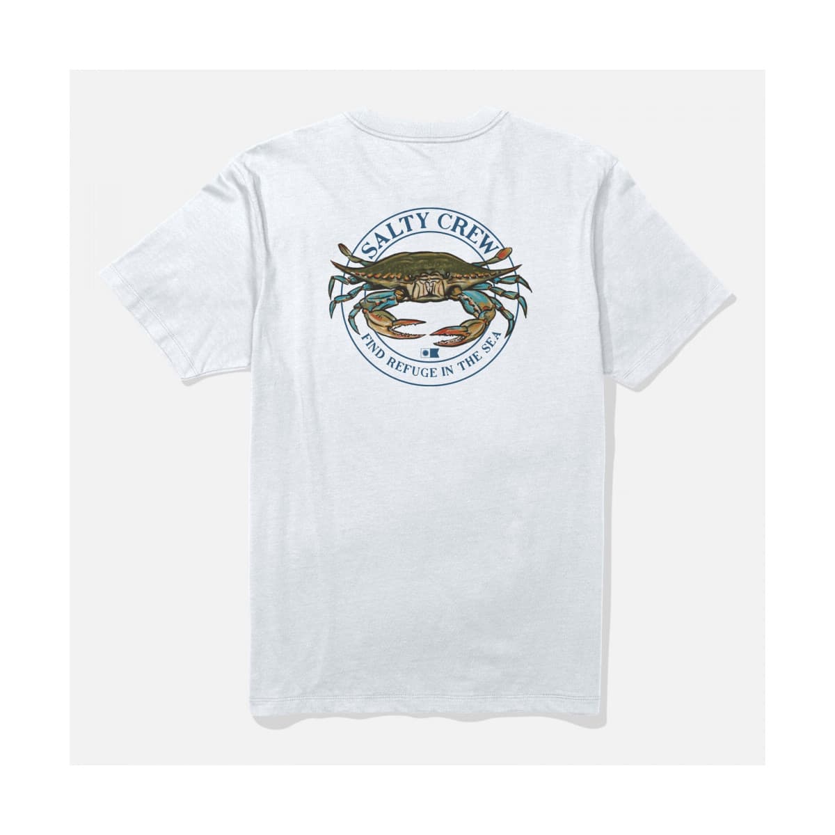 Men's T-Shirts Salty Crew White