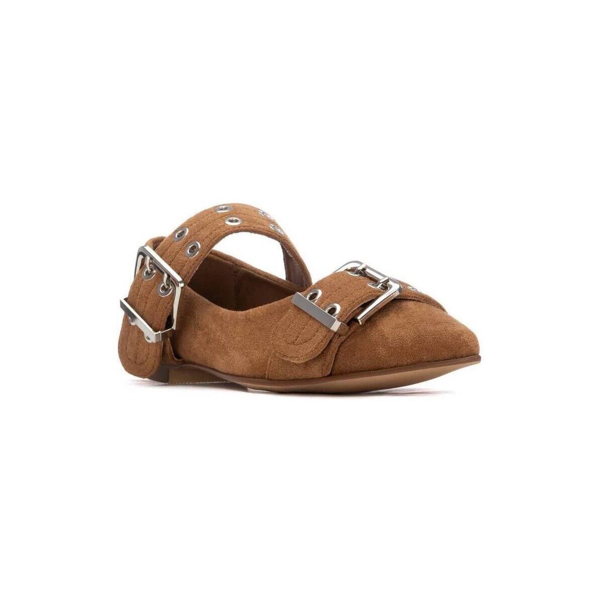 Women's Ballet Flats Refresh Brown