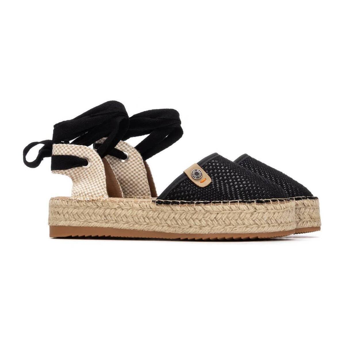 Women's Platforms Refresh Black