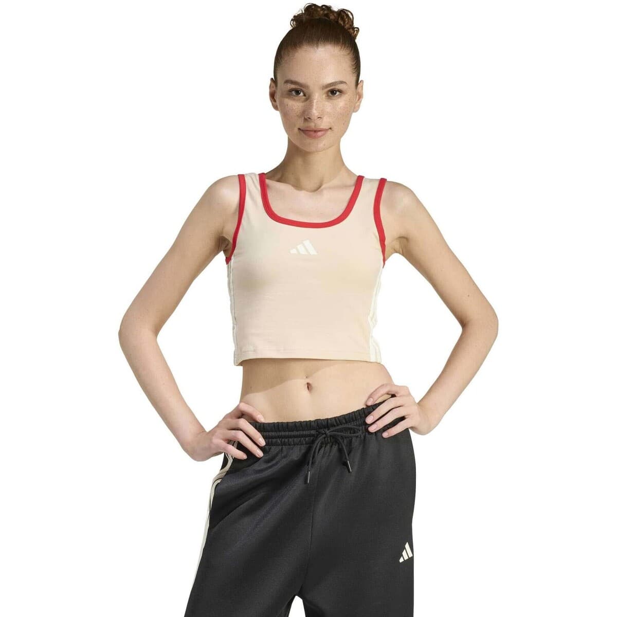 Women's Sleeveless Tops adidas Purple