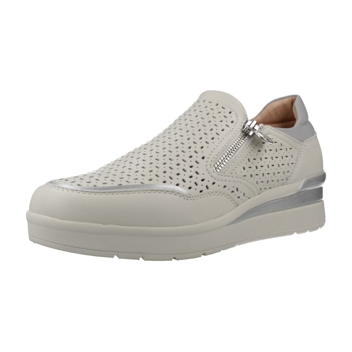 Xαμηλά Sneakers Stonefly Sport Zapatillas Mujer Modèle Cream 50 Nappa Lth