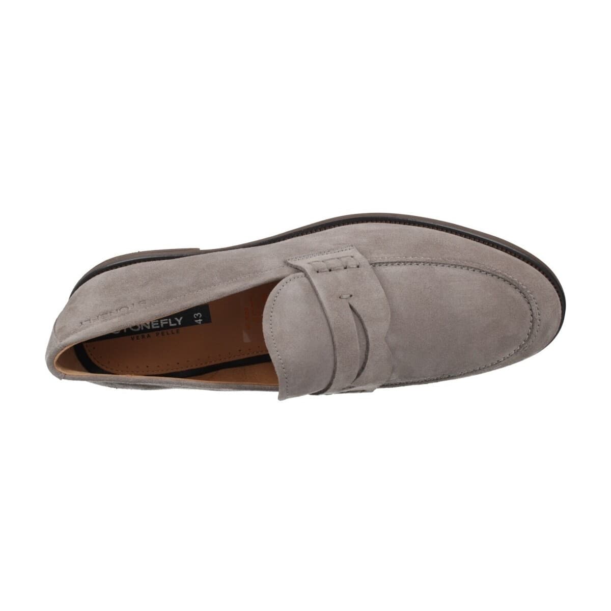 Men's Loafers Stonefly Gray