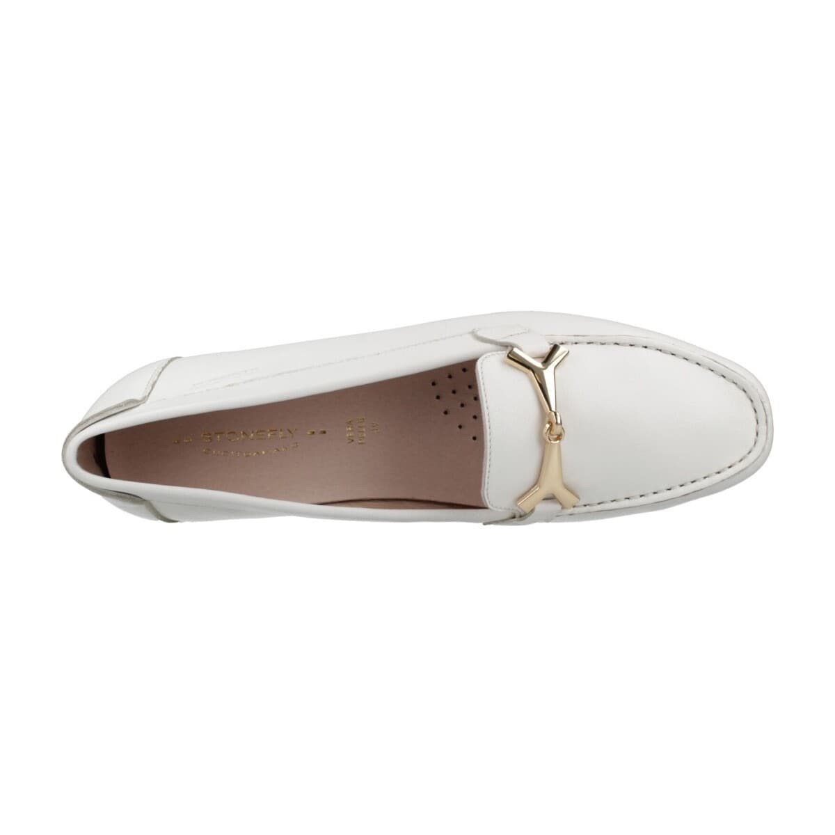 Women's Loafers Stonefly White