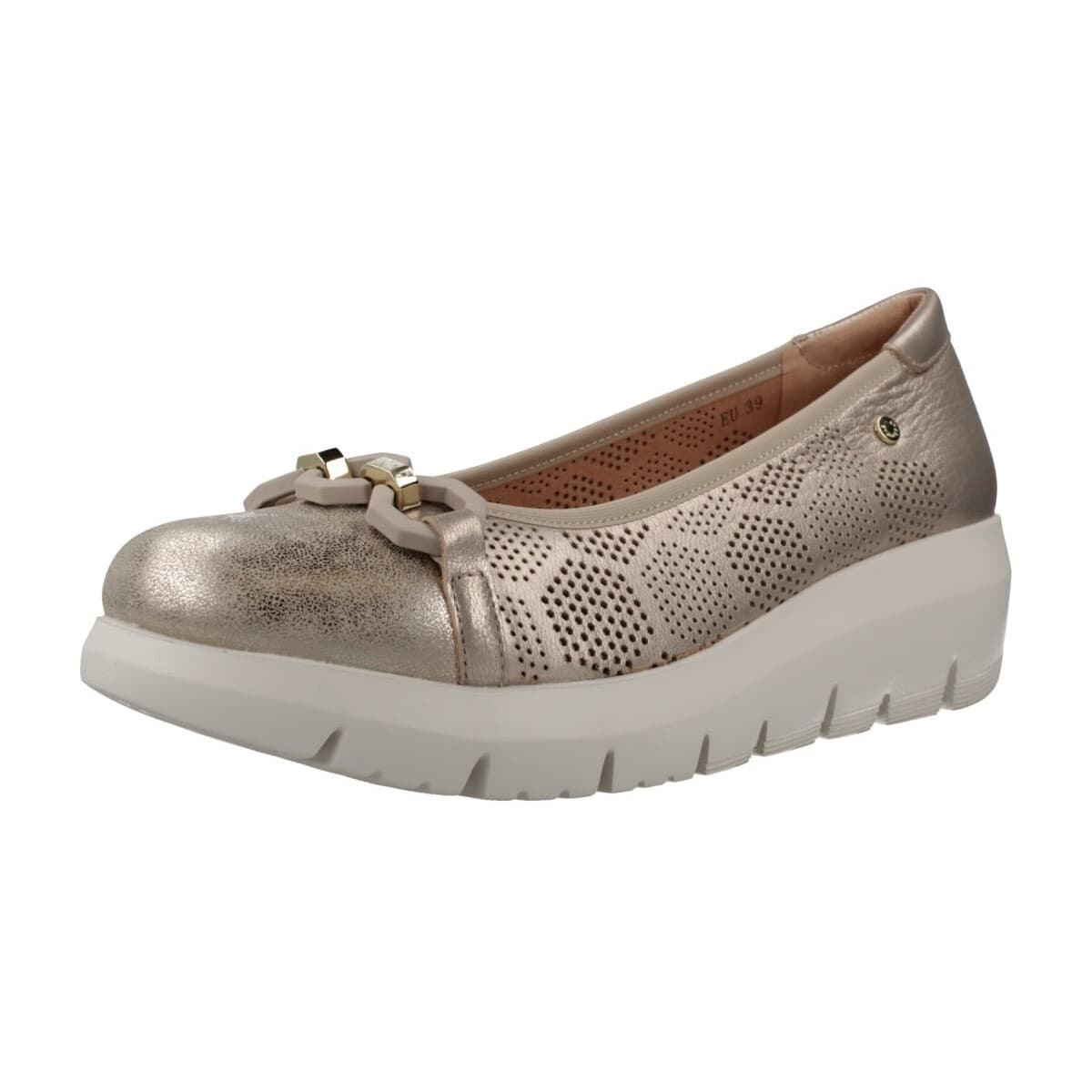 Derbies Stonefly Zapatos Confort Mujer Modèle Plume 27 Laminated Lth