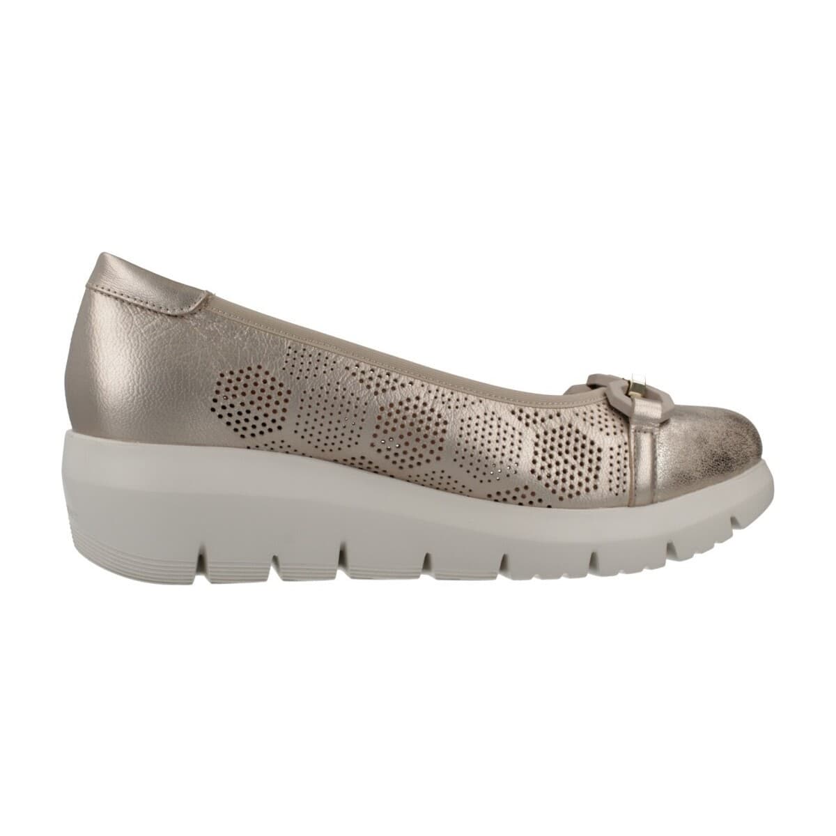 Women's Derby Shoes Stonefly Gold