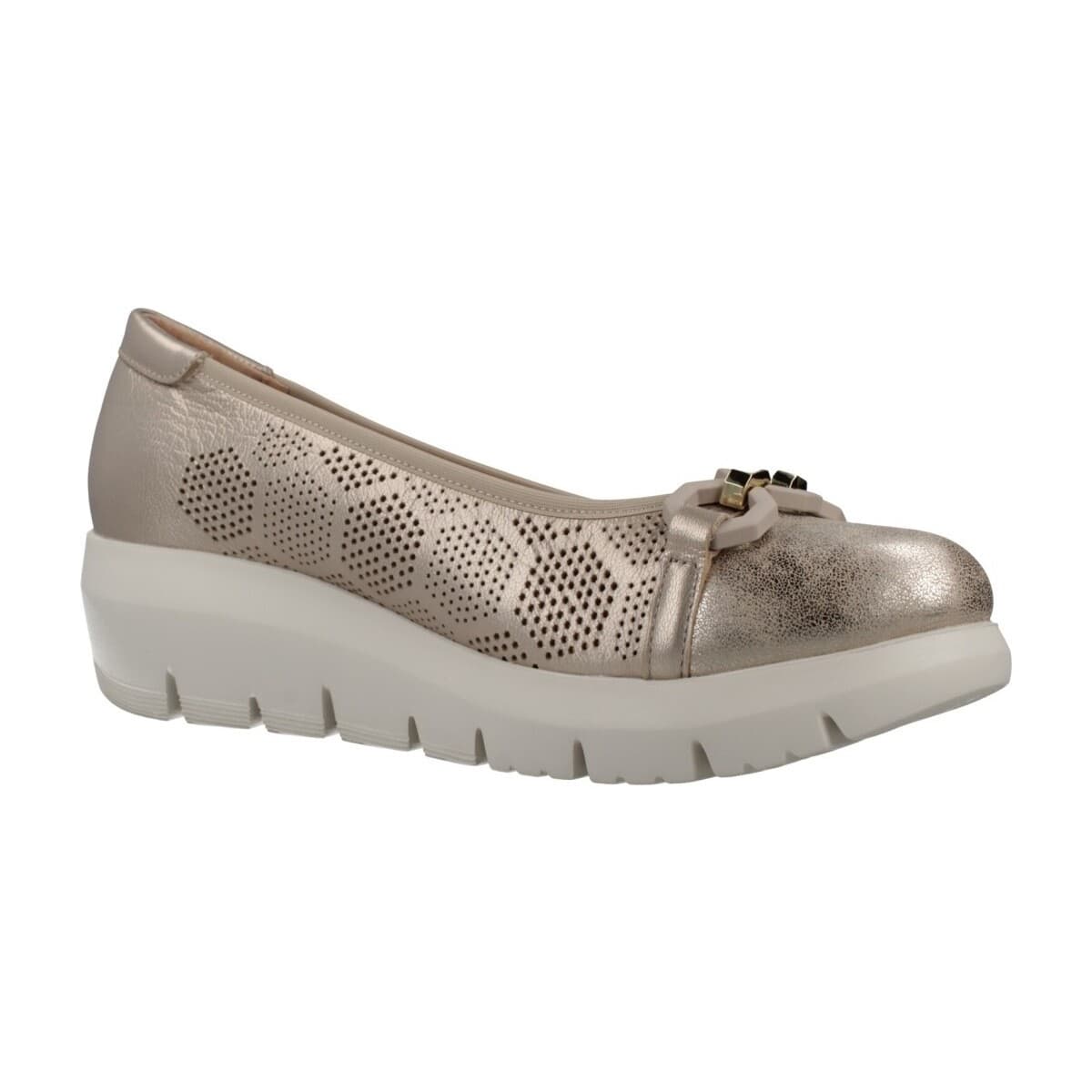 Women's Derby Shoes Stonefly Gold