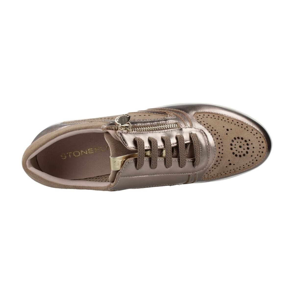 Women's Sneakers Stonefly Brown