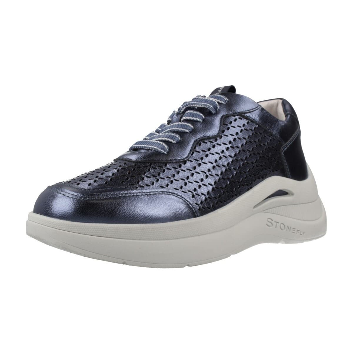 Xαμηλά Sneakers Stonefly Sport Zapatillas Mujer Modèle Rocha 8 Laminated Lth