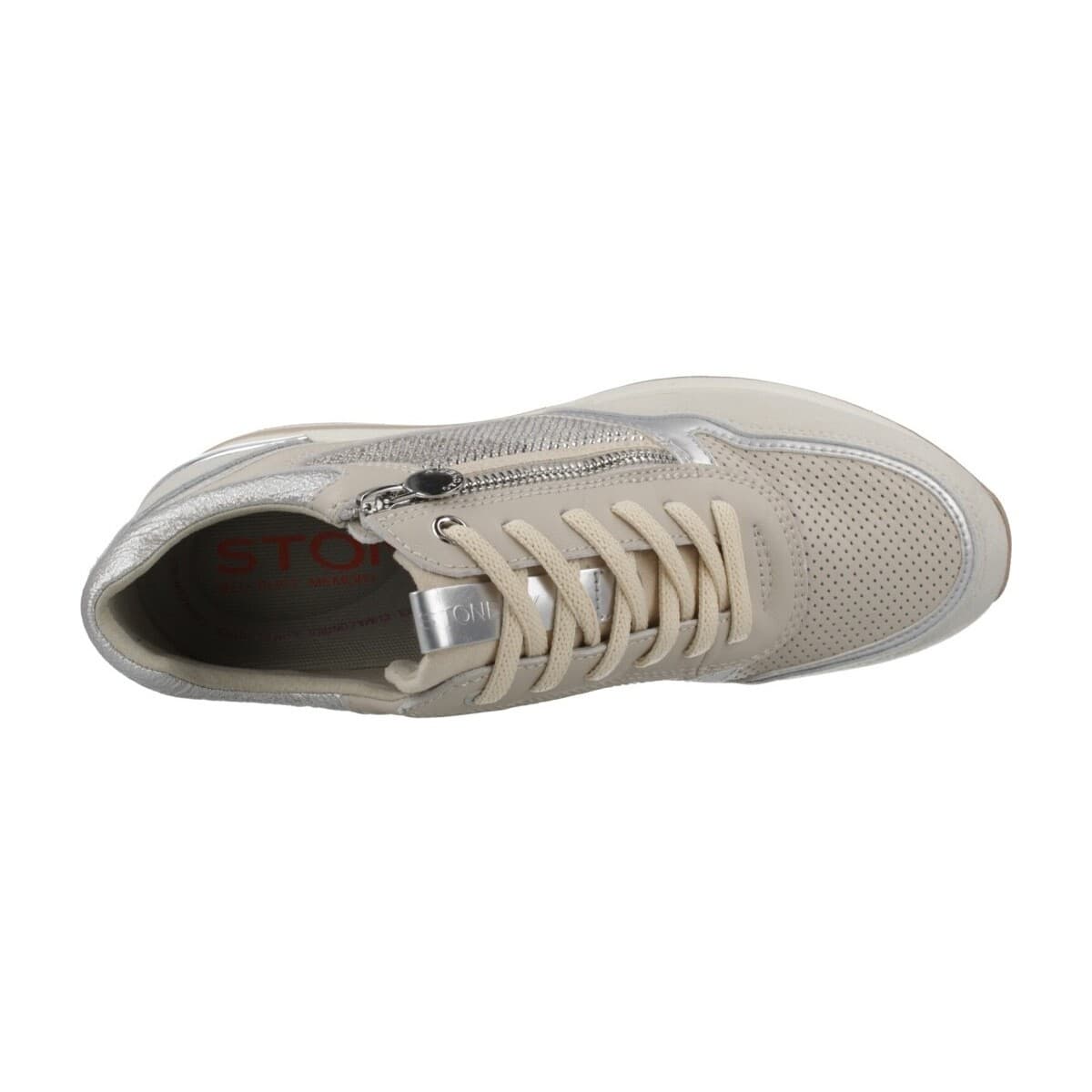 Women's Sneakers Stonefly Beige