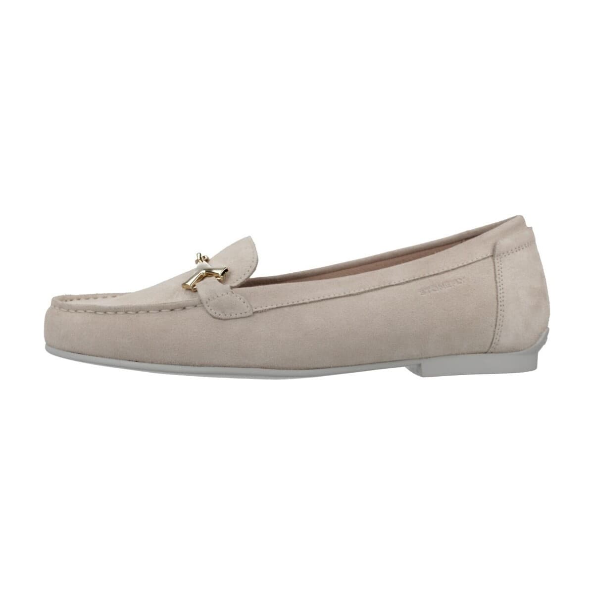 Women's Loafers Stonefly White