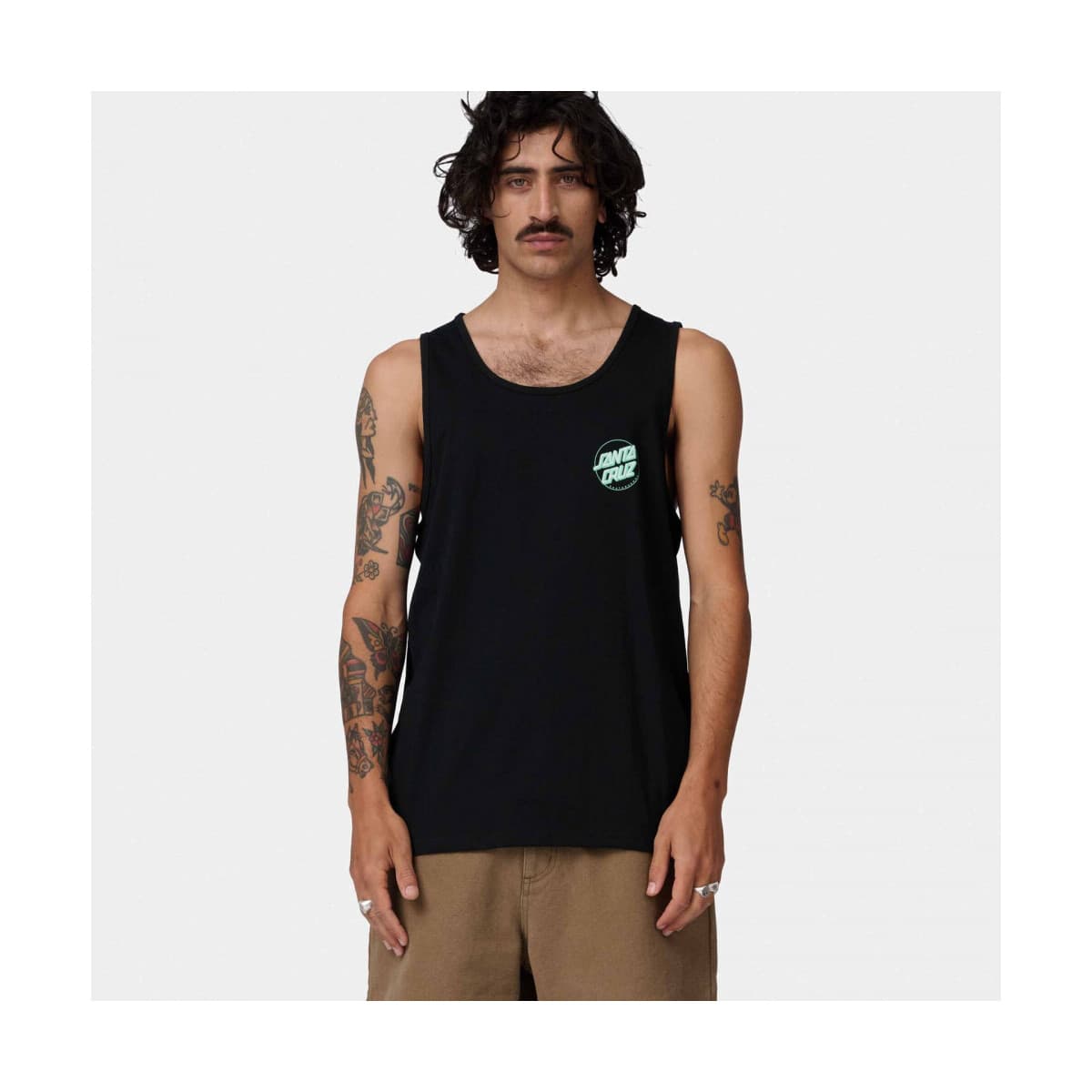 Men's T-Shirts Santa Cruz Black