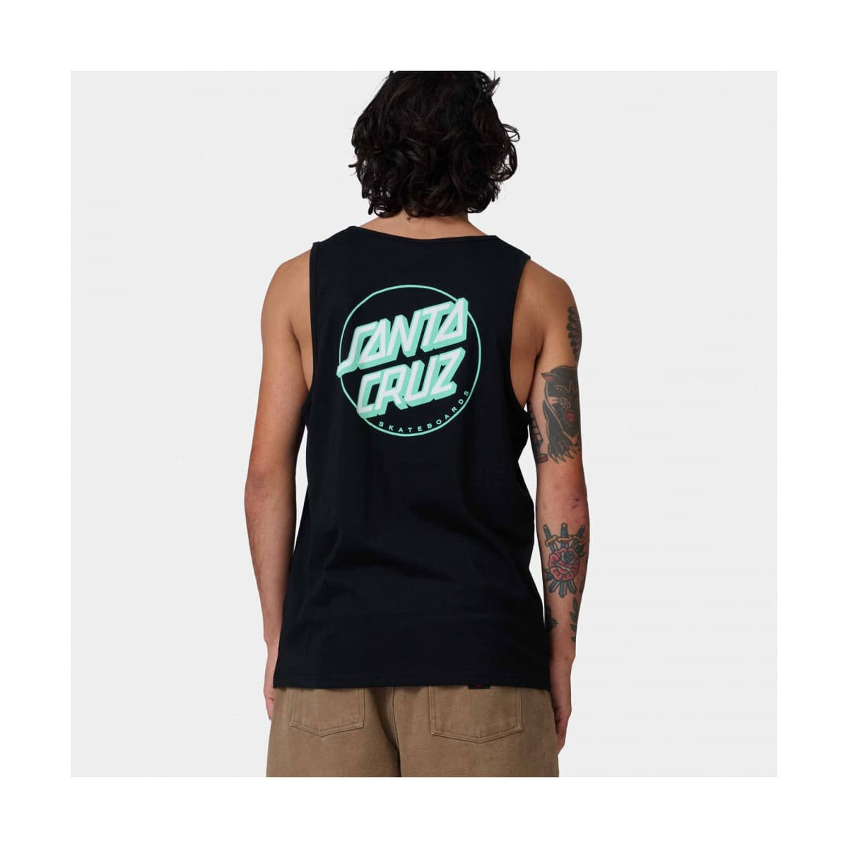 Men's T-Shirts Santa Cruz Black