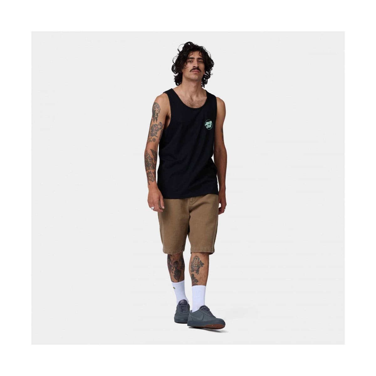 Men's T-Shirts Santa Cruz Black