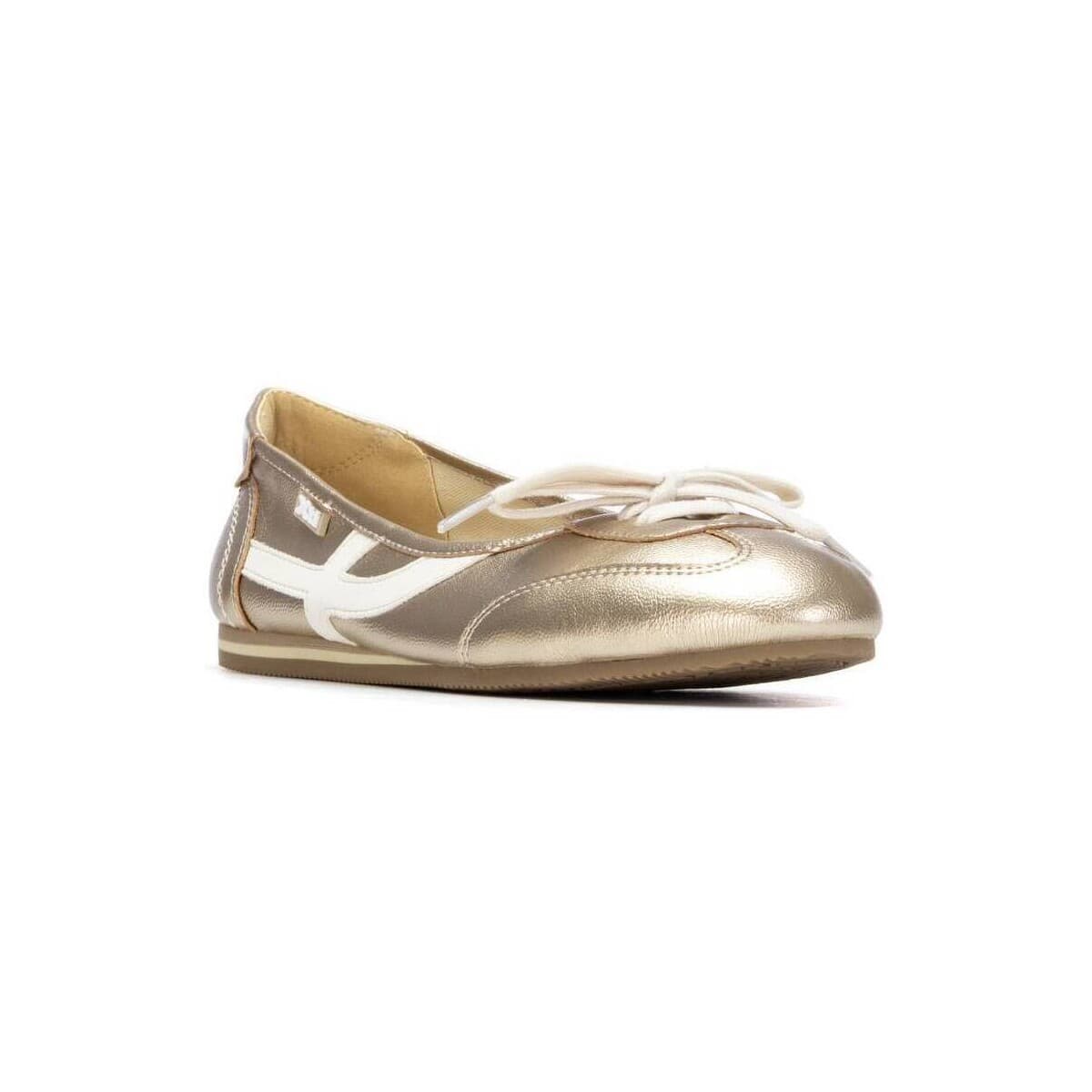 Women's Ballet Flats Xti Gold