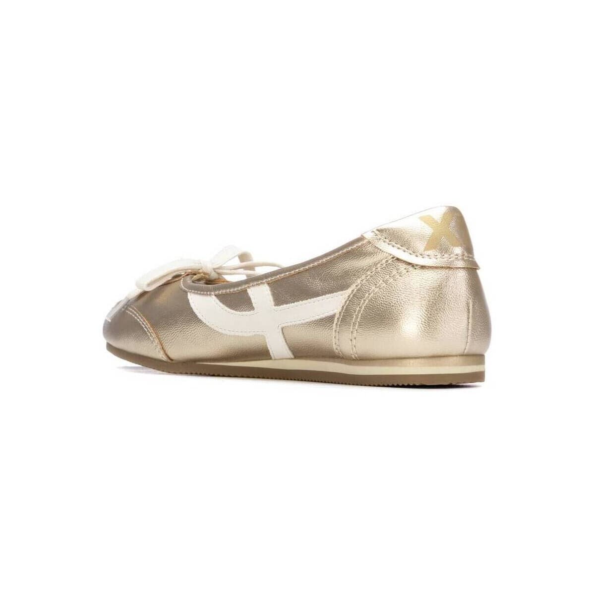 Women's Ballet Flats Xti Gold