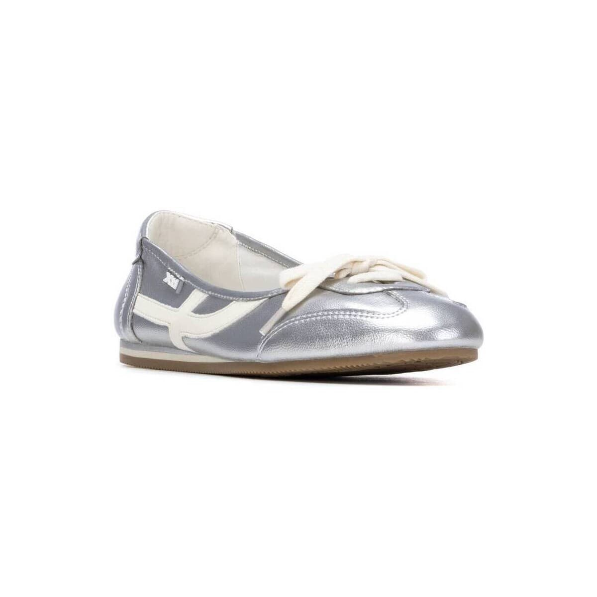 Women's Ballet Flats Xti Silver