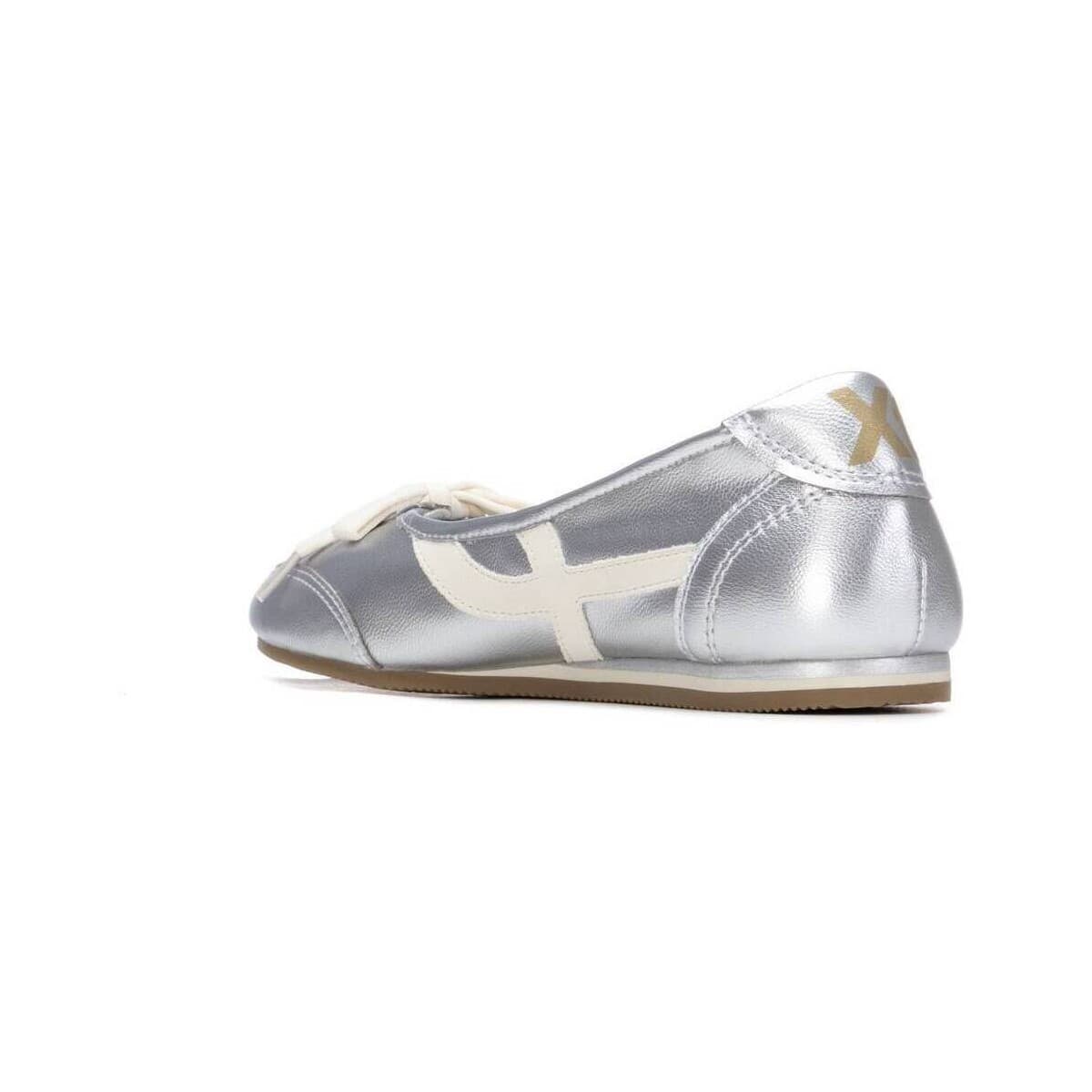 Women's Ballet Flats Xti Silver