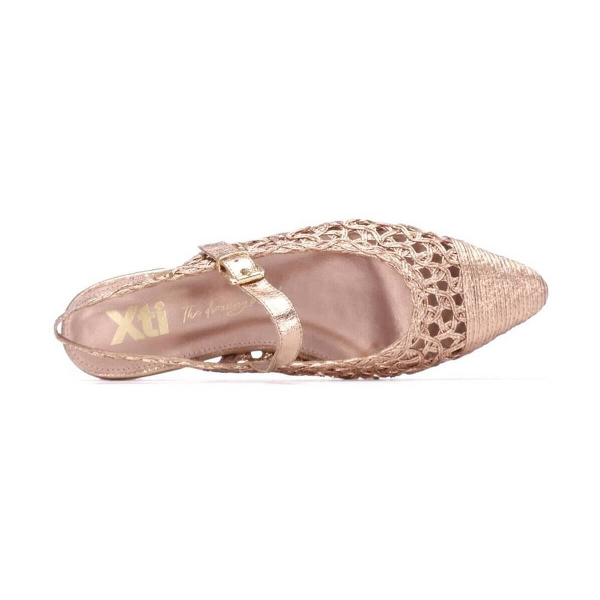 Women's Ballet Flats Xti Brown