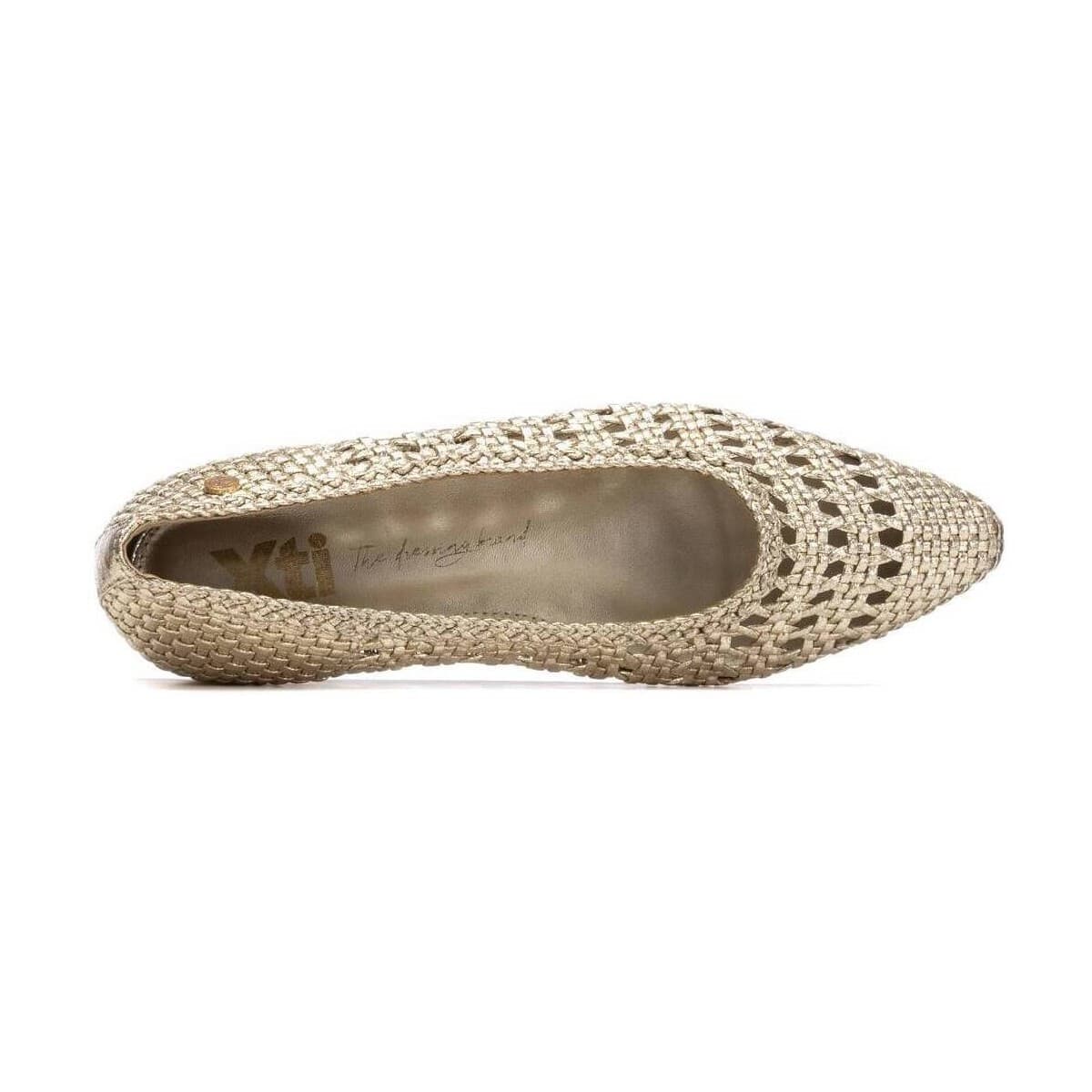 Women's Ballet Flats Xti Gold