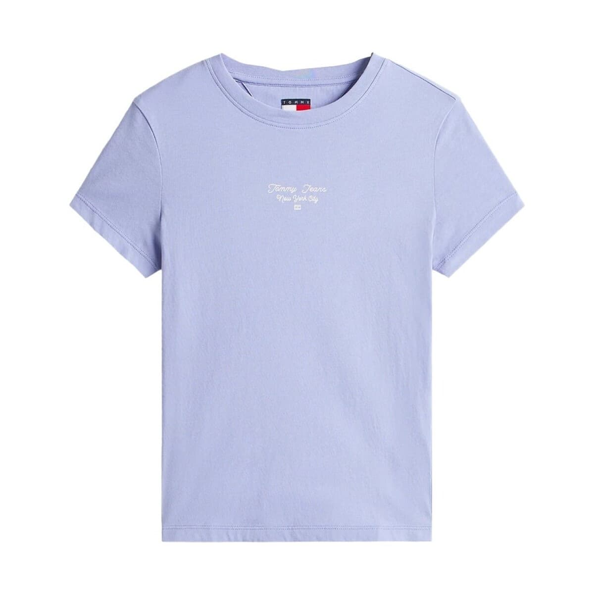 T-shirt με κοντά μανίκια Tommy Jeans Camisetas Mujer Modèle Tjw Slim Ess Logo 1 Tee