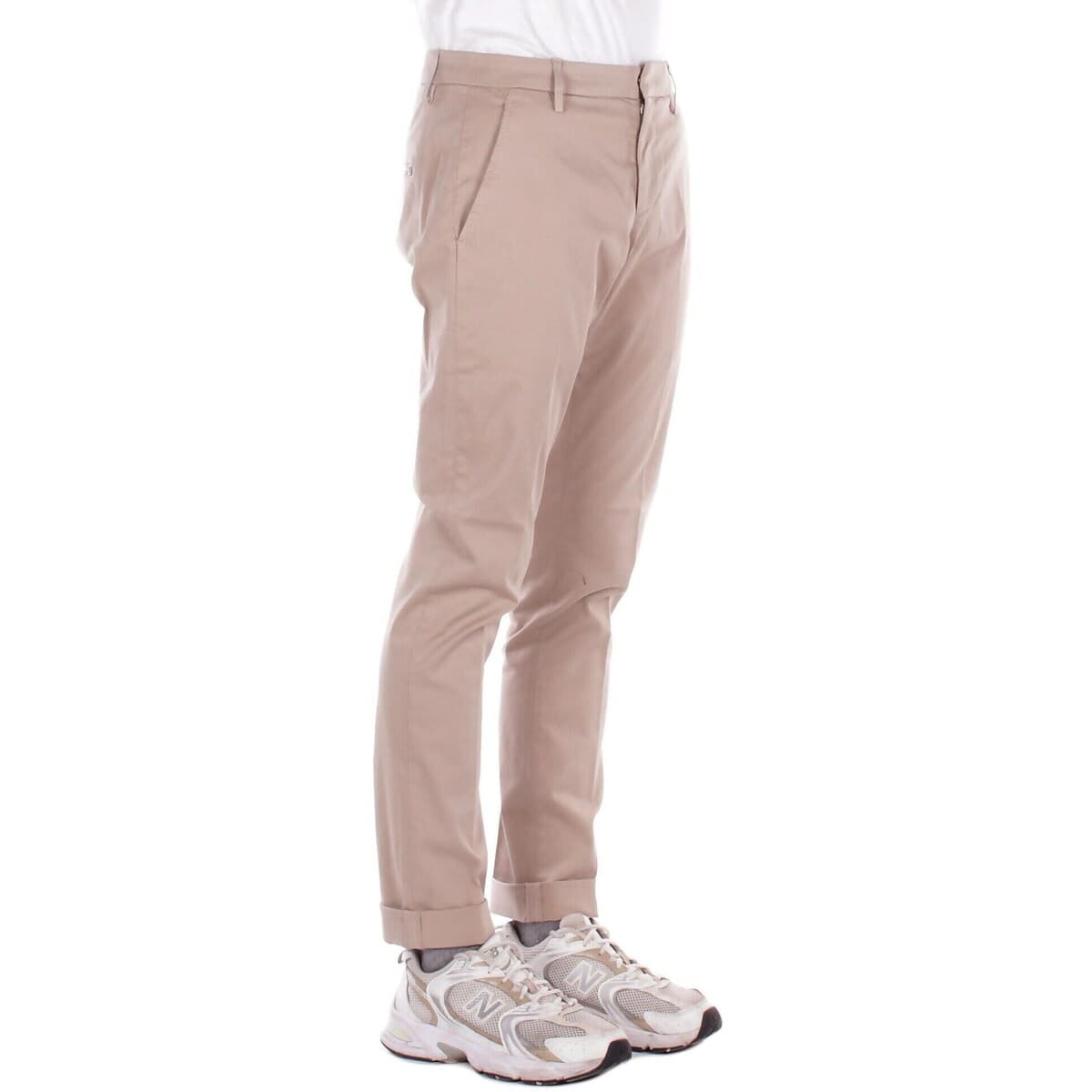 Men's Pants Dondup Beige