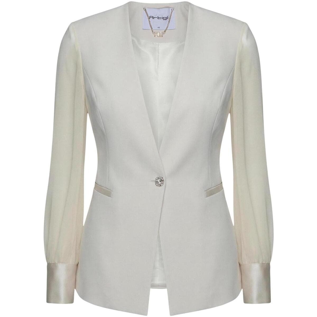 Women's Blazers Artigli White